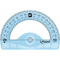 Maped Flex - Regla irrompible de 180 grados- Colores surtidos- 12 cm- 1 pieza